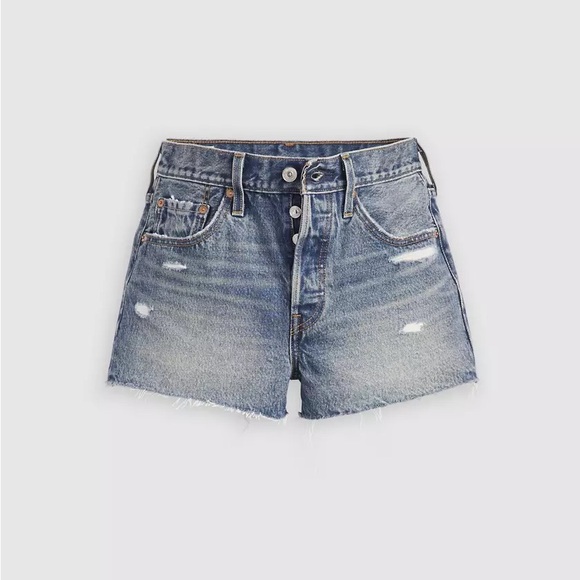 501® ORIGINAL FIT HIGH RISE WOMEN'S SHORTS - Verified Vintage - Size 30 - Picture 6 of 10